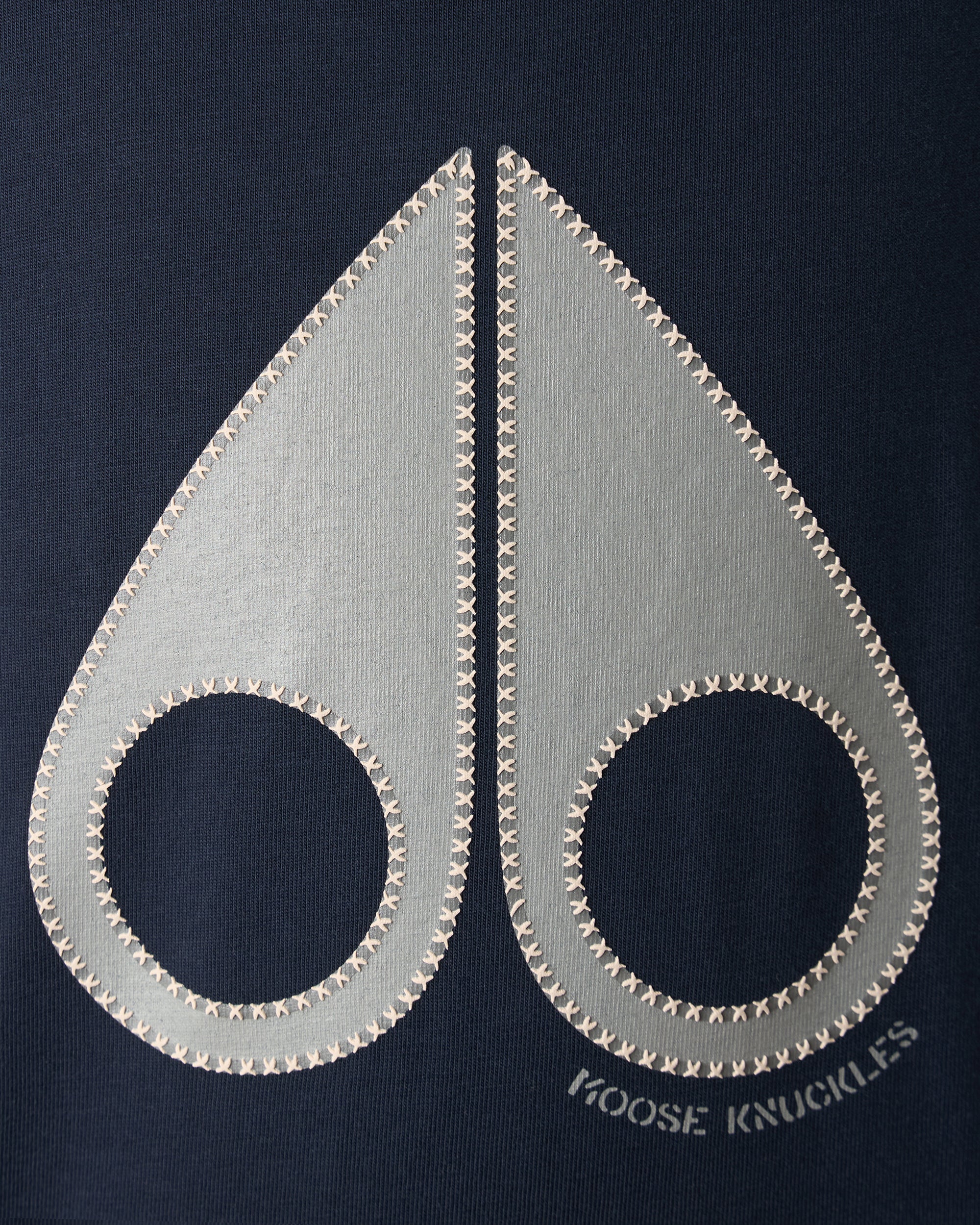 TANDEM PIMA COTTON LOGO T-SHIRT-NAVY - Image 4