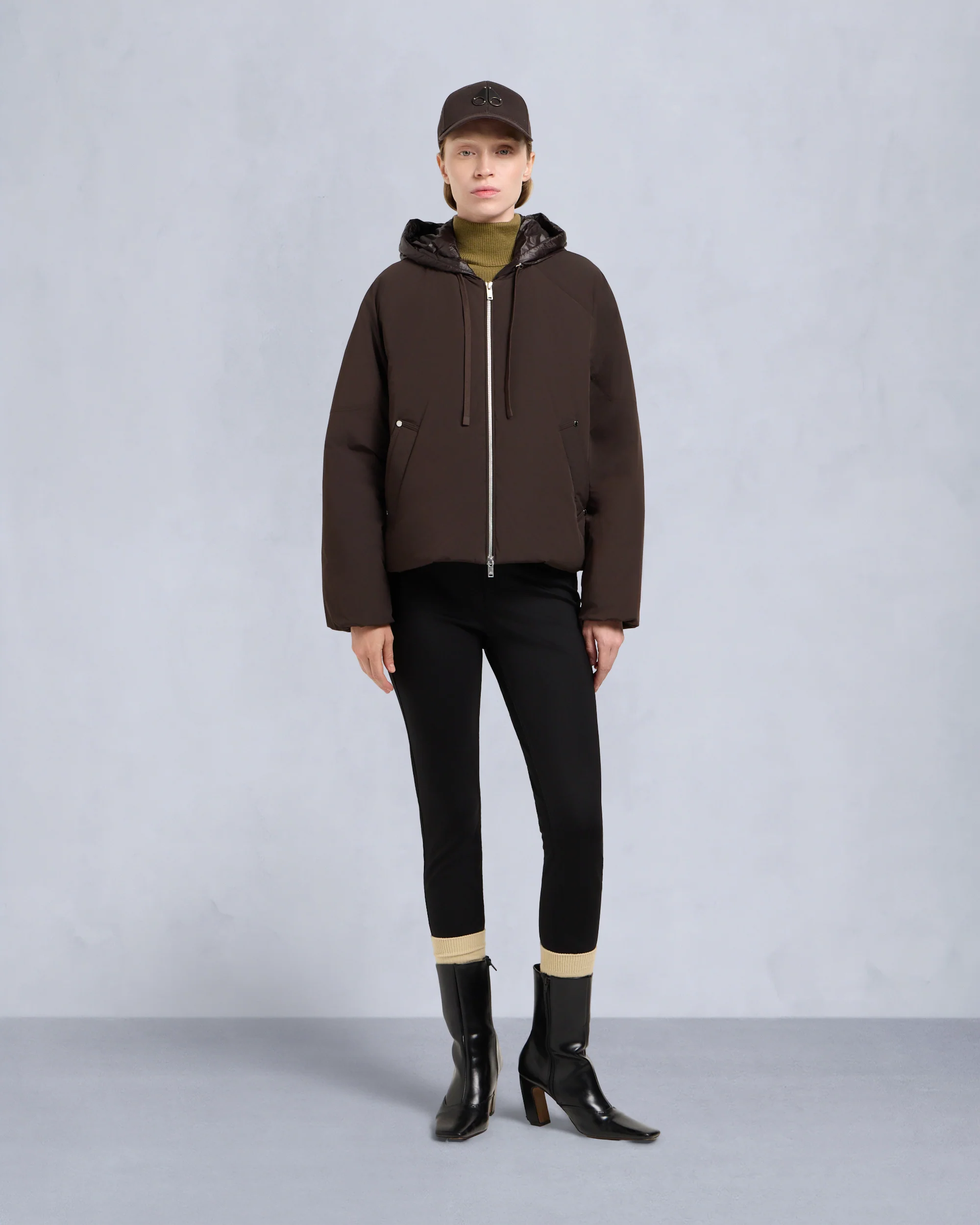 TEGAN DOWN BOMBER JACKET - Image 5