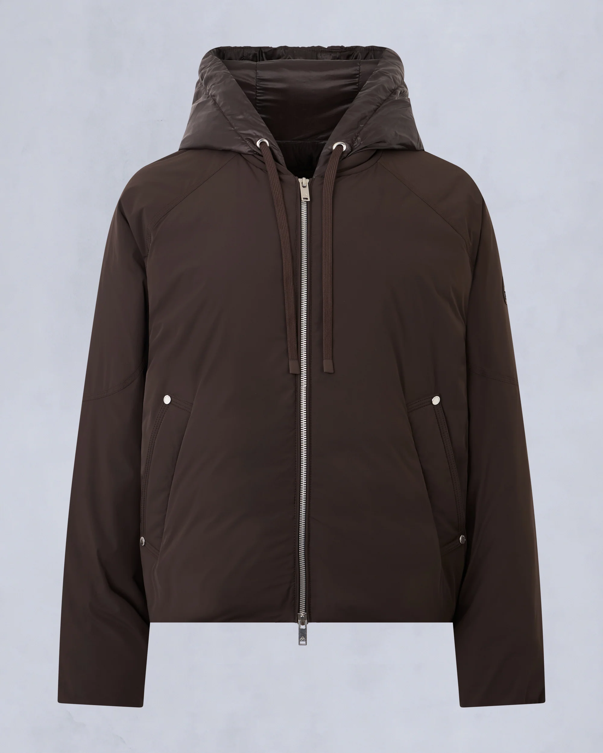 TEGAN DOWN BOMBER JACKET-ESPRESSO - Image 8