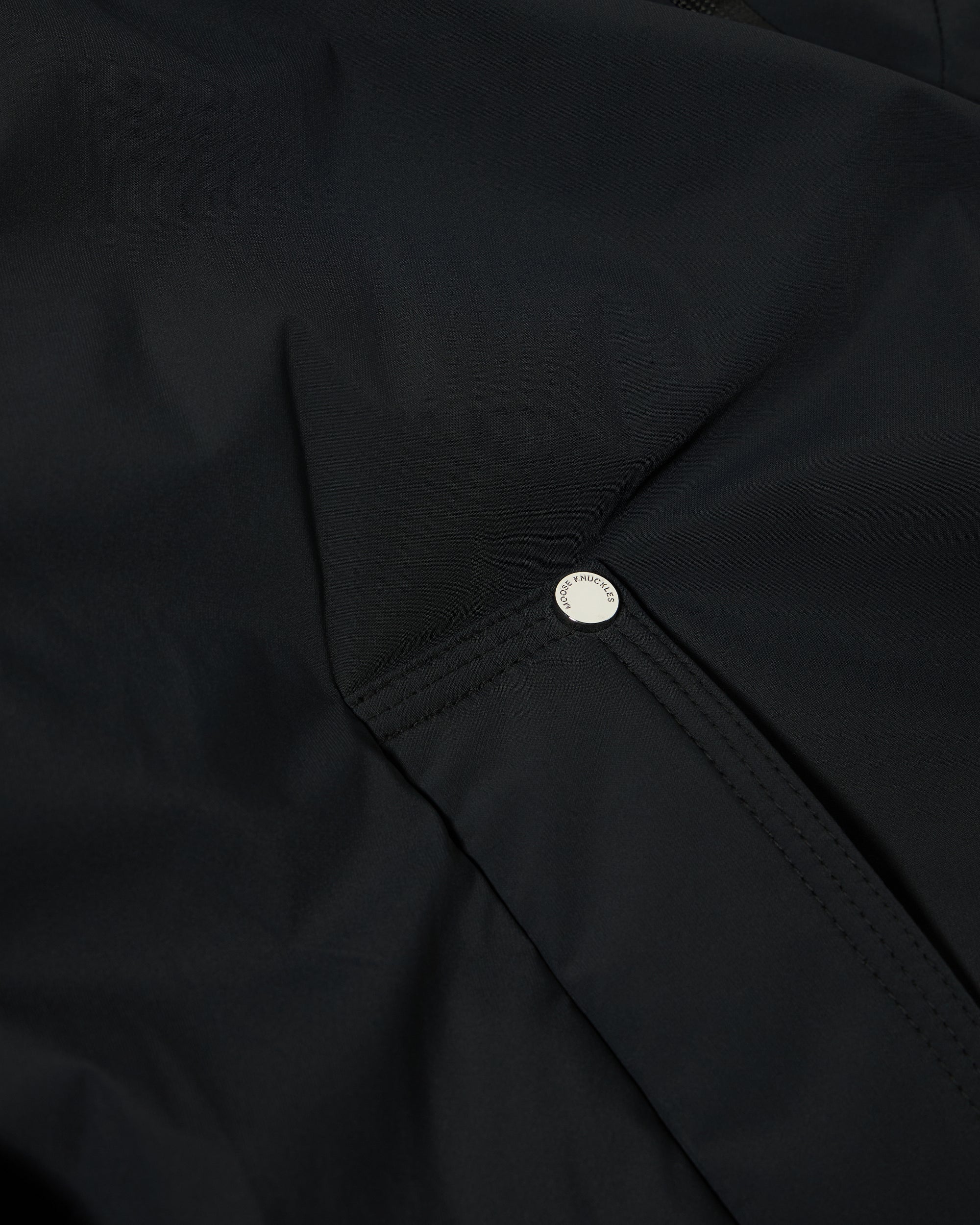 TEGAN DOWN BOMBER JACKET-BLACK - Image 4