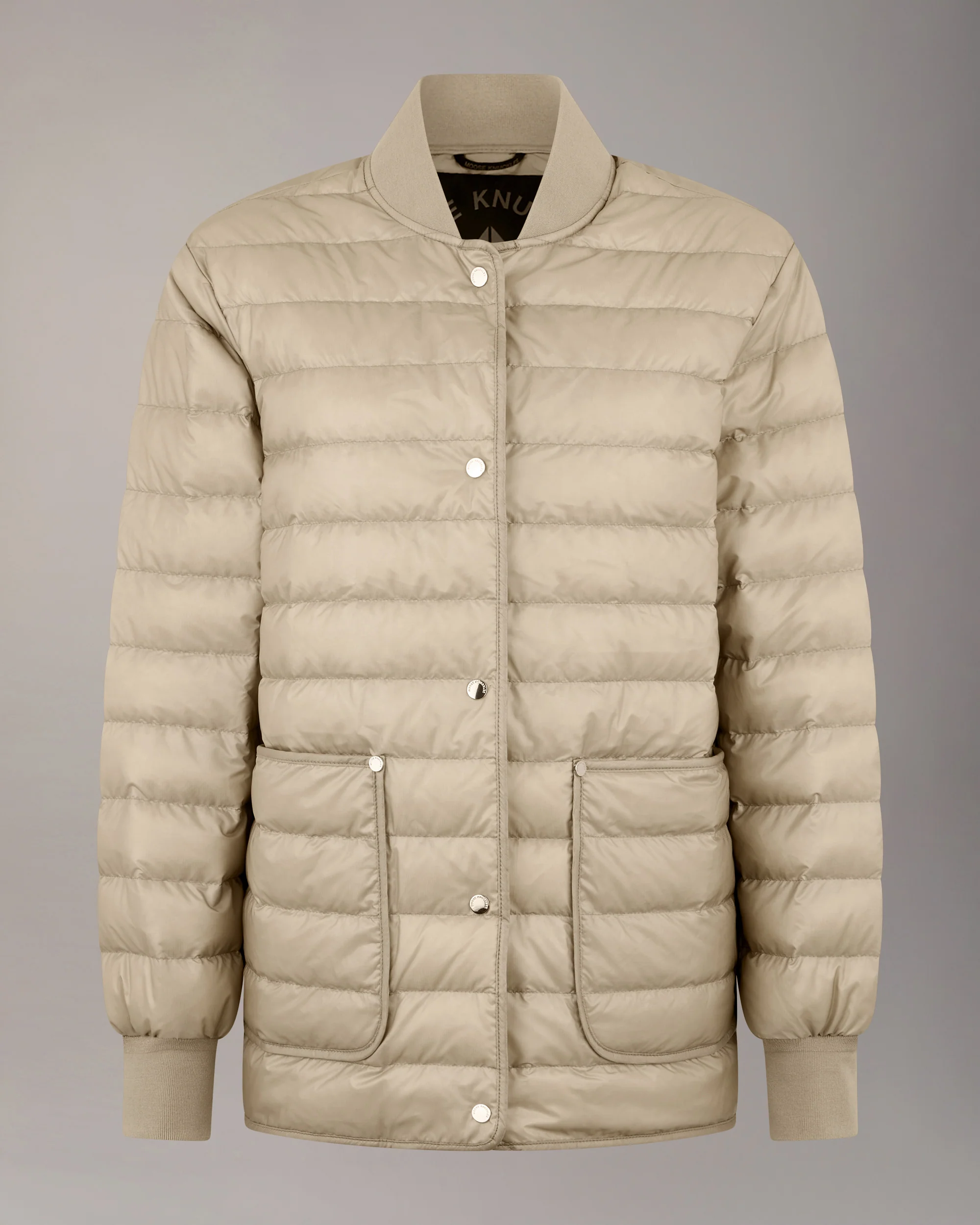 TRANSIT LIGHTWEIGHT DOWN BOMBER JACKET-ALABASTER - Image 7