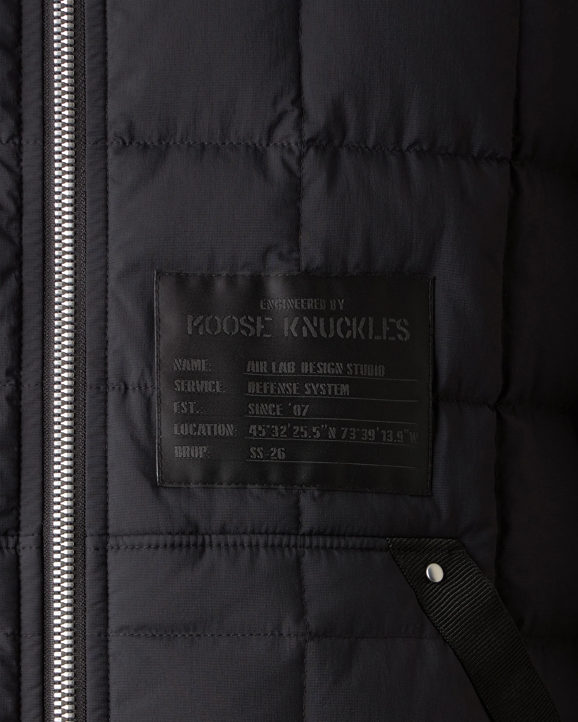 TRANSIT LINER BOMBER JACKET -BLACK - Image 4