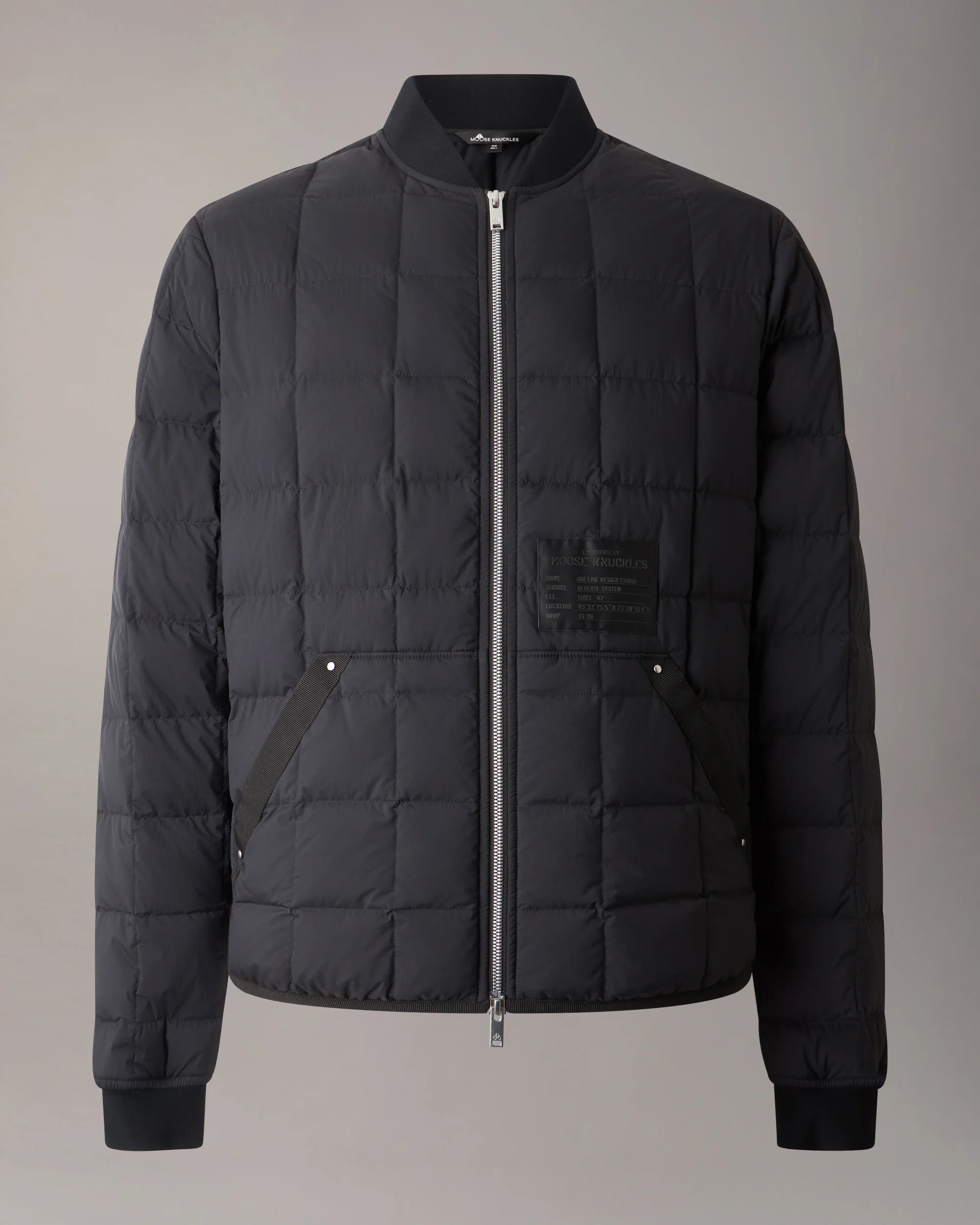TRANSIT LINER BOMBER JACKET -BLACK - Image 7