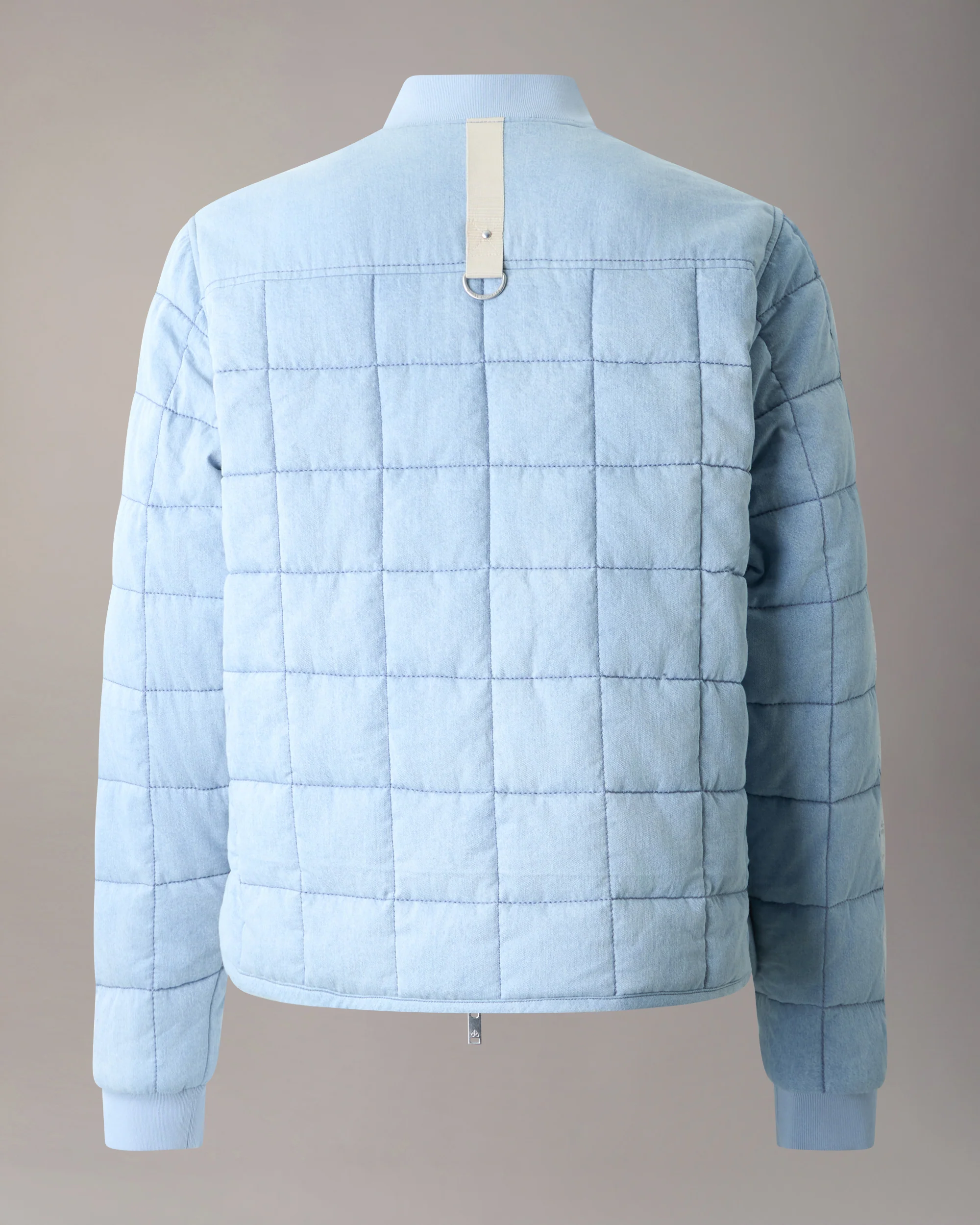 TRANSIT LINER DENIM BOMBER JACKET -LIGHT DENIM - Image 5