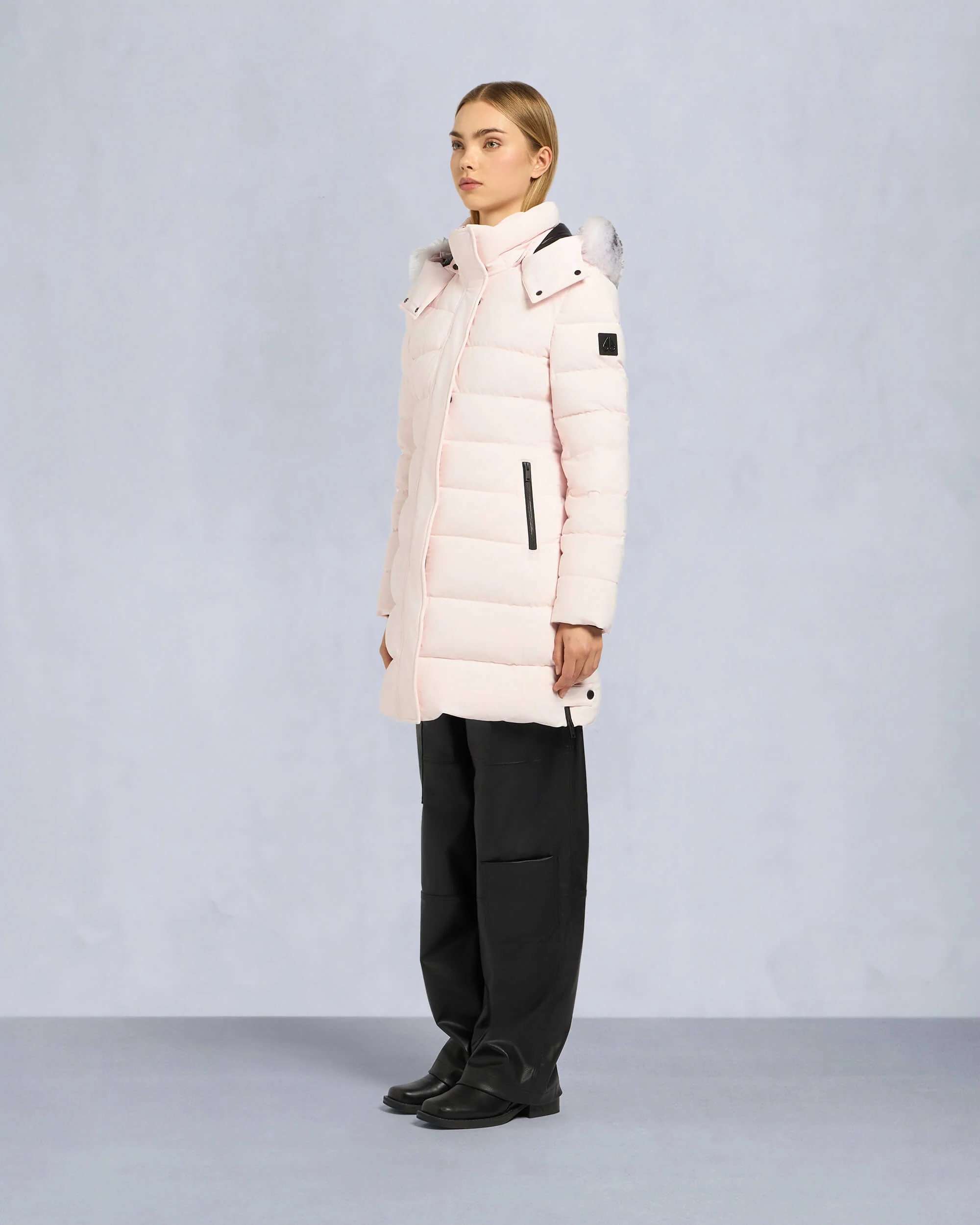 WATERSHED SHEARLING PARKA-HEAVEN/NATURAL - Image 2