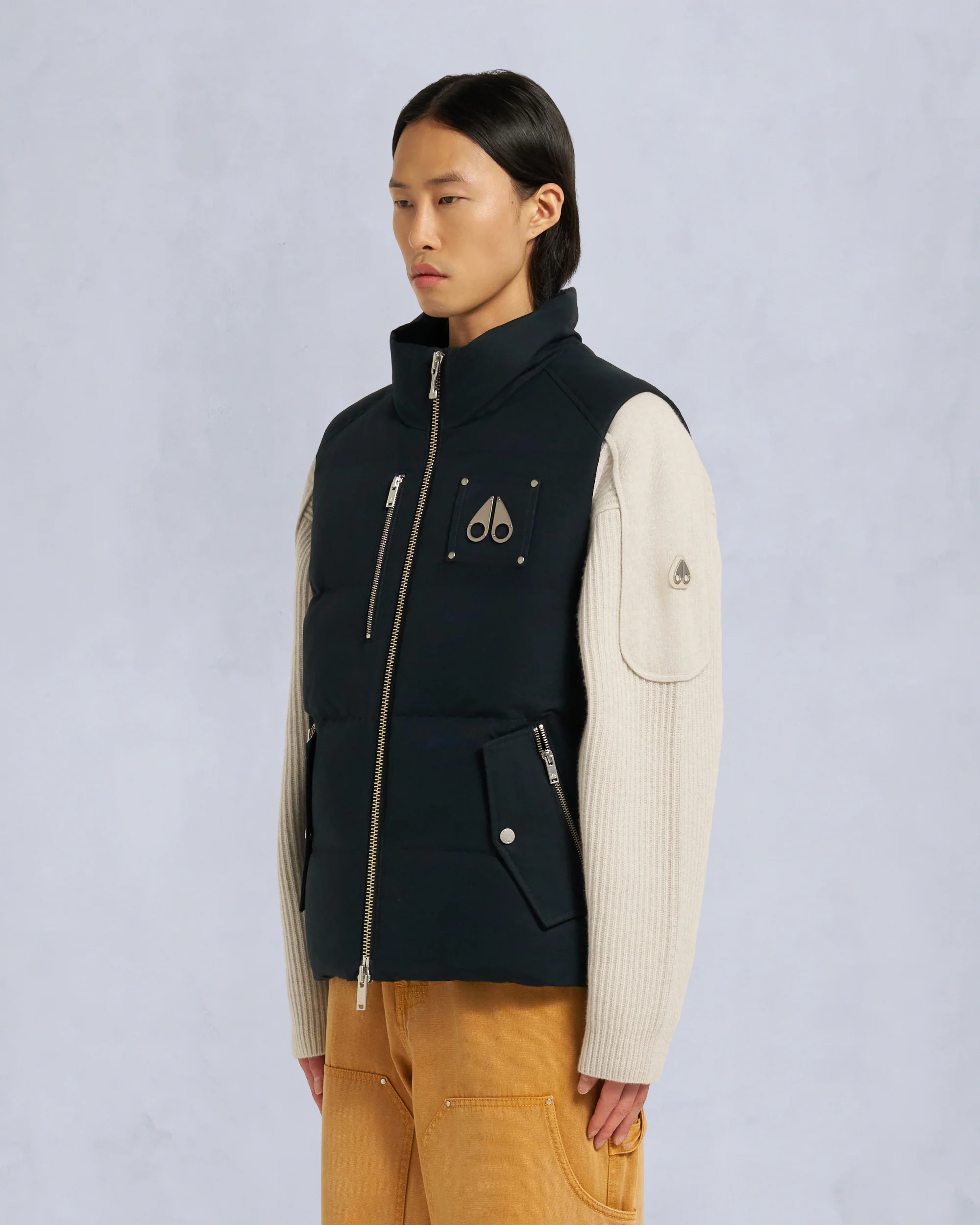 WESTMOUNT ORIGINAL TWO-TONE VEST-NAVY/NAVY - Image 2